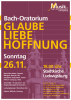 Plakat zum Konzert „Glaube - Liebe - Hoffnung” am 26.11.2017 in der Stadtkirche Ludwigsburg.